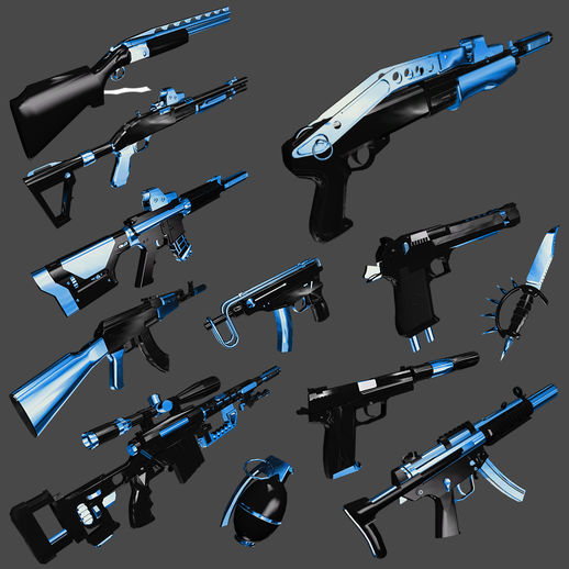 Fulmicotone Weapon Pack I