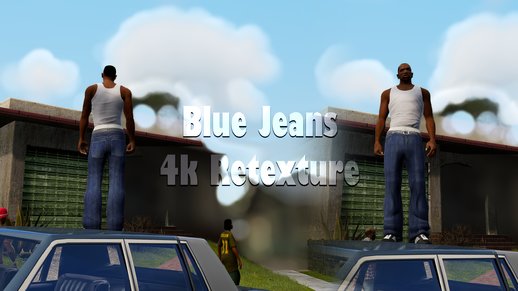 Blue Jeans Retextured HD 4k