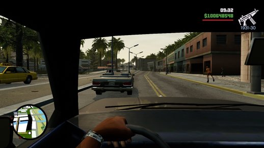 First-person View In The Car