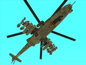 Anaconda (Mil Mi-35) with anti-aircraft configuration